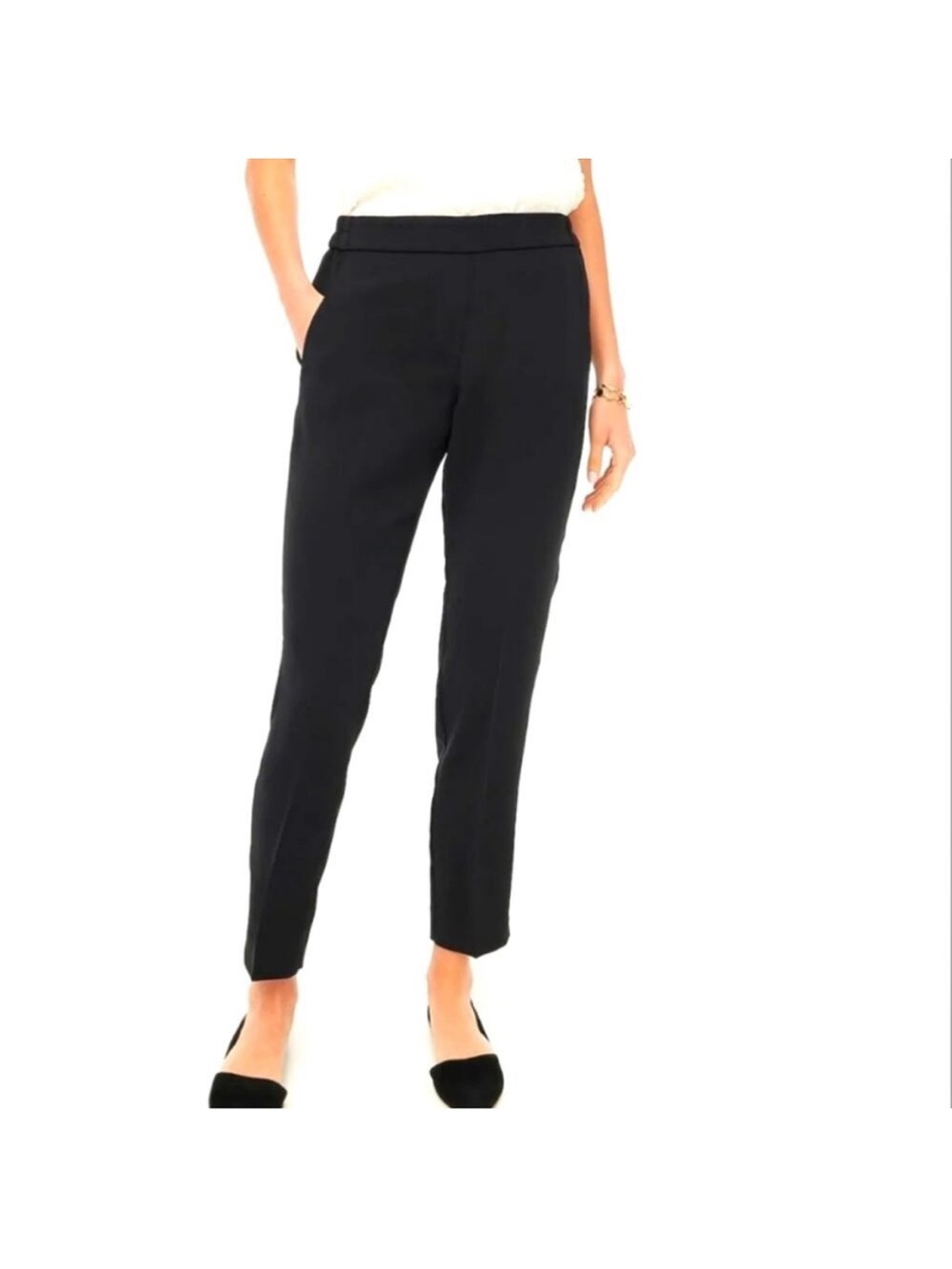 J. Crew Jamie Black Pull-on Pants 6